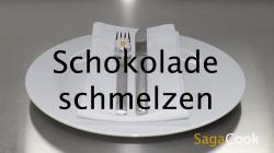 Schoggi schmelzen