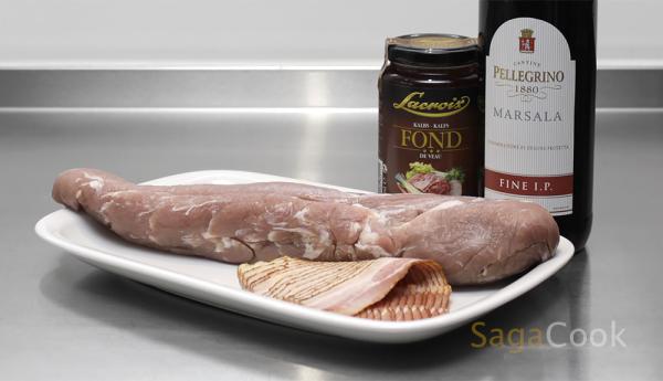 Zutaten Scaloppine al Marsala